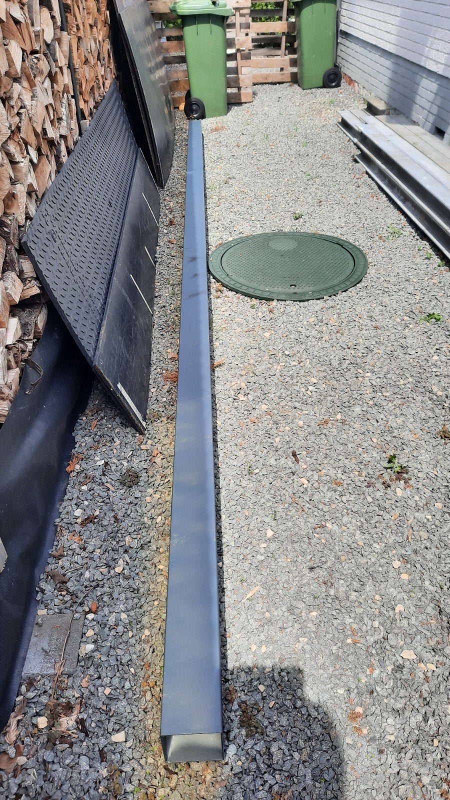 Allu. Paal/ buis nieuw, Doe-het-zelf en Bouw, Metalen, Ophalen