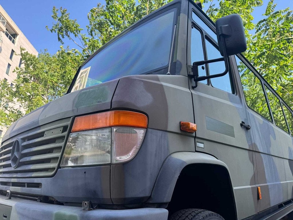 Mercedes Vario 4x4 2002 ! 68 000 km ! - Ancienne armée - É, Autos, Achat, Entreprise, Mercedes-Benz, Diesel