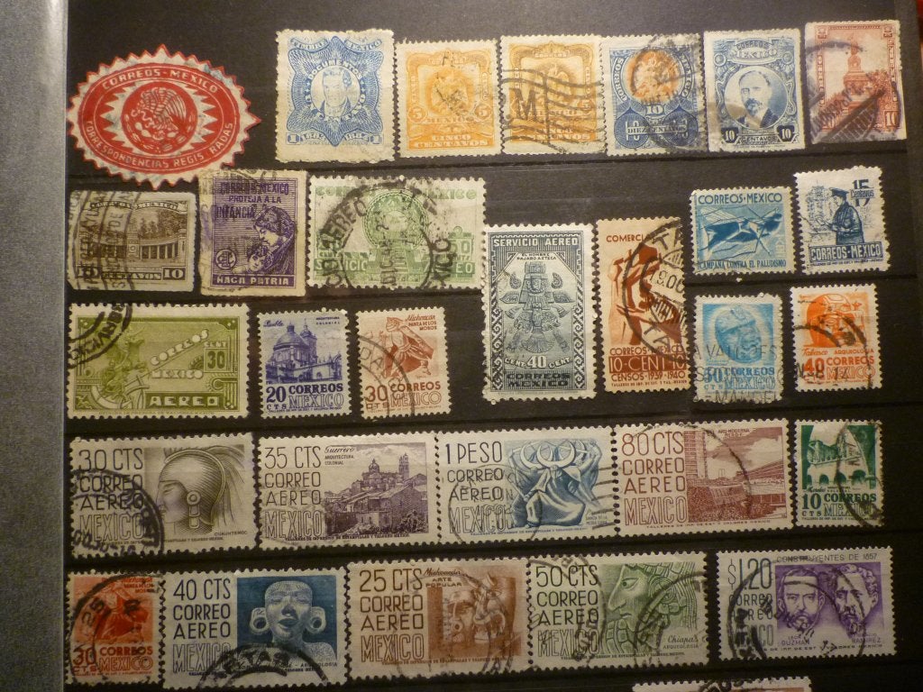 Lot Mexico/Mexique (53 Ex) Gestempeld/Oblitéré, Envoi