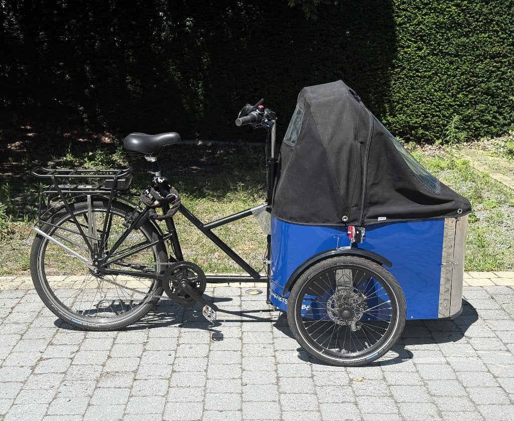 Vélo cargo électrique Nihola, Vélos & Vélomoteurs, Vélos | Vélos avec bac, Autres marques, Électrique, Bâche, Frein à disque, Enlèvement