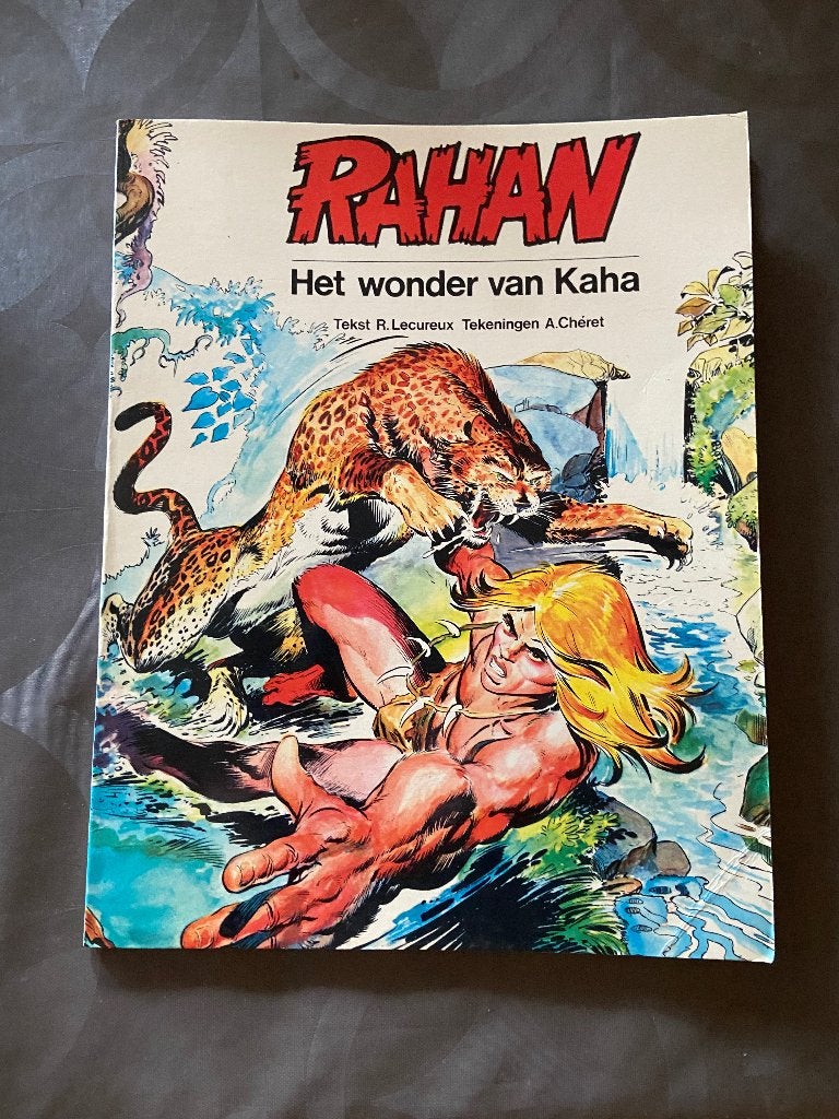 Strip Rahan - Vintage, Boeken, Eén stripboek, Ophalen of Verzenden, Gelezen