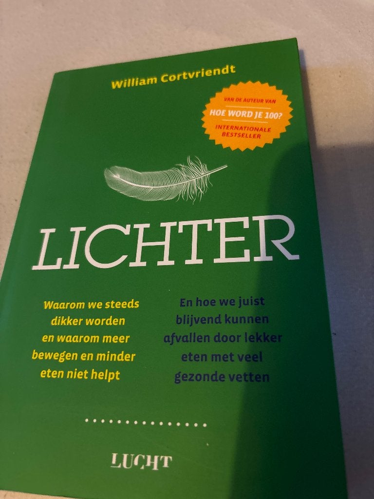 Lichter, Boeken, Gezondheid, Dieet en Voeding, William Cortvriendt, Dieet en Voeding, Ophalen, Gelezen