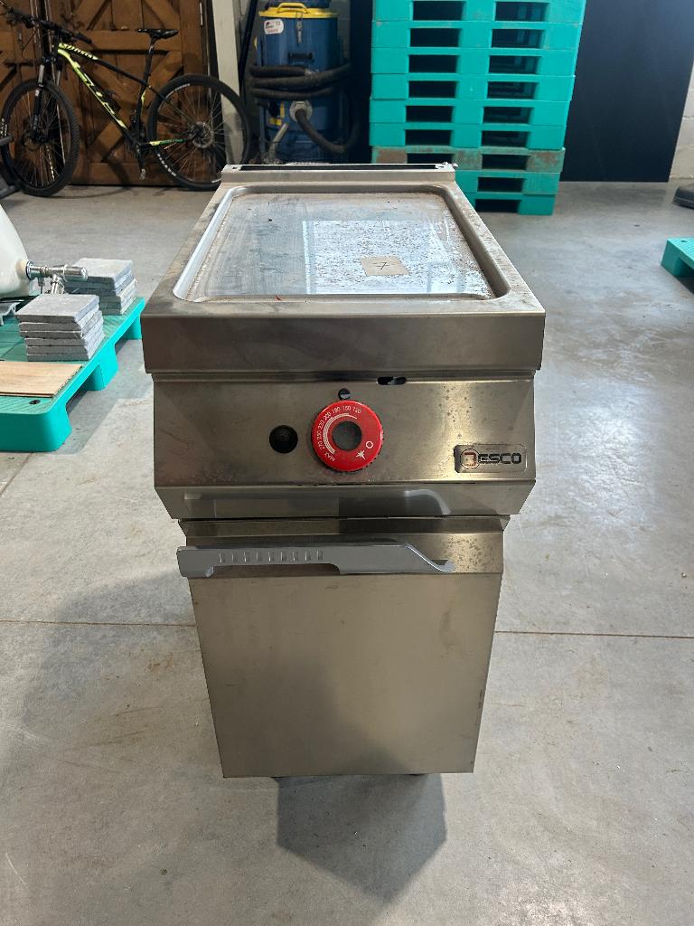 ESCO bak-/grillplaat op gas, Elektronische apparatuur, Fornuizen, Ophalen, Tussenbouw, Nieuw, Warmhoudplaat