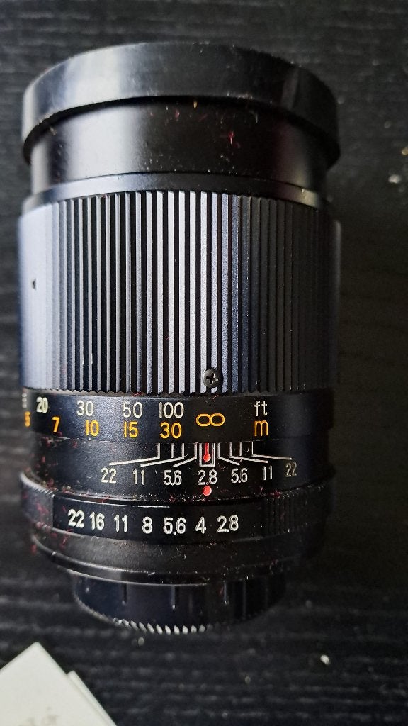 Lens Pentor, Ophalen