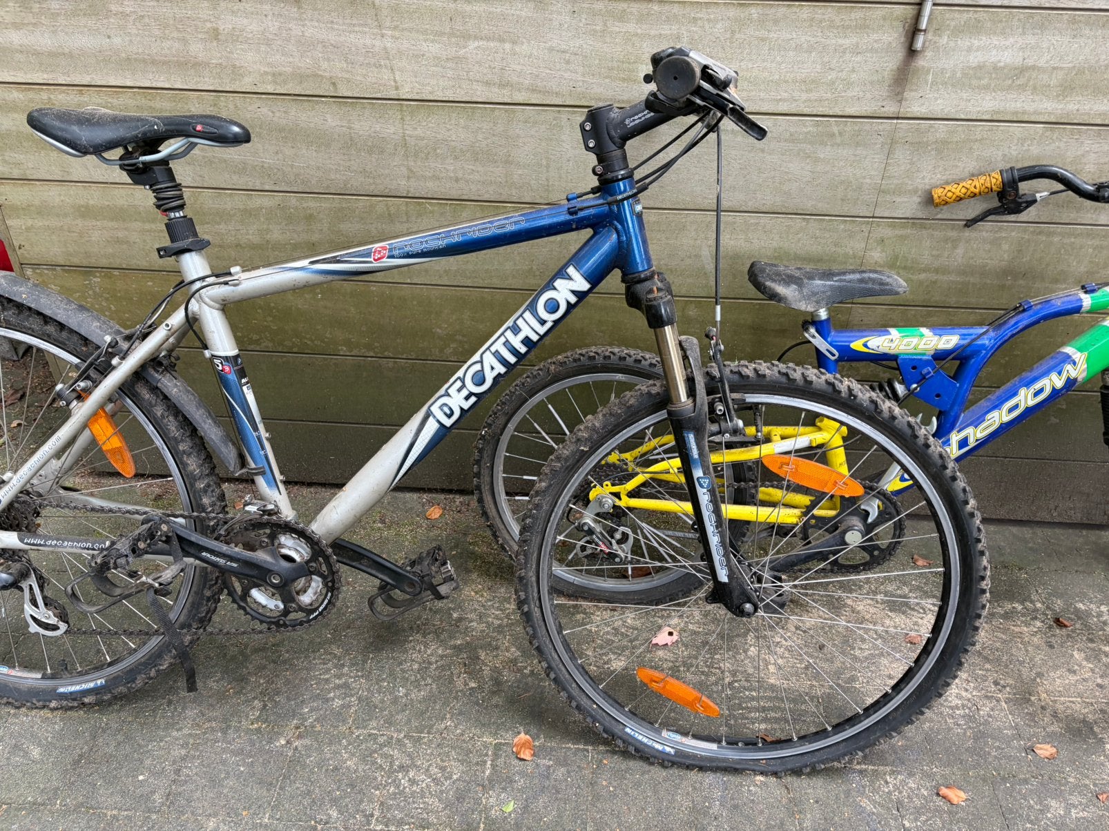 Kinder mtb + volwassenen mtb, Fietsen en Brommers, Gebruikt, Vering, 10 tot 15 versnellingen, Schijfrem
