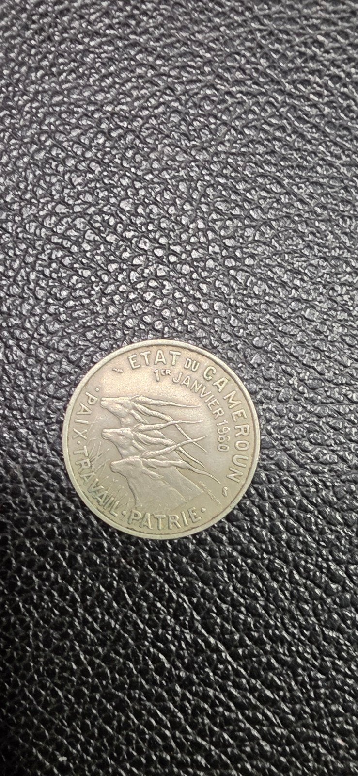 1#   Cameroen 50 frank 1960 Independence, Timbres & Monnaies, Enlèvement ou Envoi
