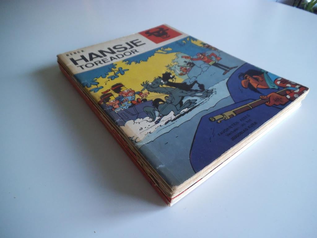 Lot 6 x Hansje  Berck   Favorietenreeks, Plusieurs BD, Enlèvement ou Envoi, Utilisé, Berck