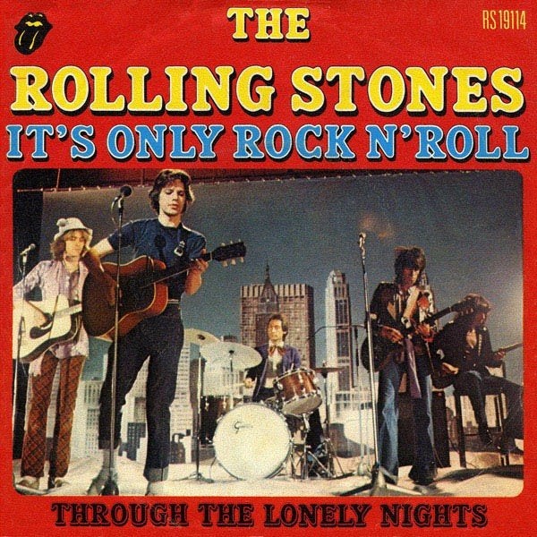 ROLLING STONES IT'S ONLY ROCK N'ROLL 45T, Enlèvement ou Envoi, Comme neuf
