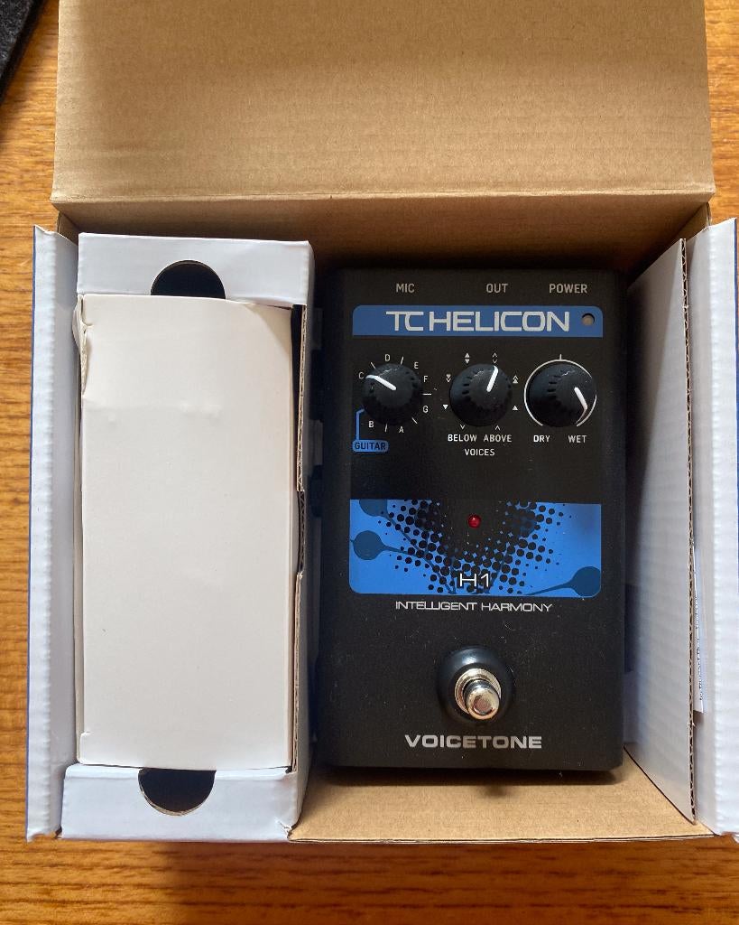 Pédale d'effet Tc Helicon Voicetone H1 Vocal Harmonizer, Musique & Instruments, Effets, Neuf, Autres types, Enlèvement