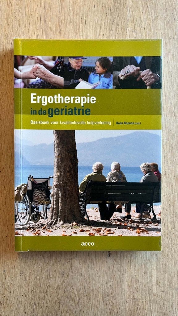 Ergotherapie in de geriatrie, Boeken, Ophalen of Verzenden