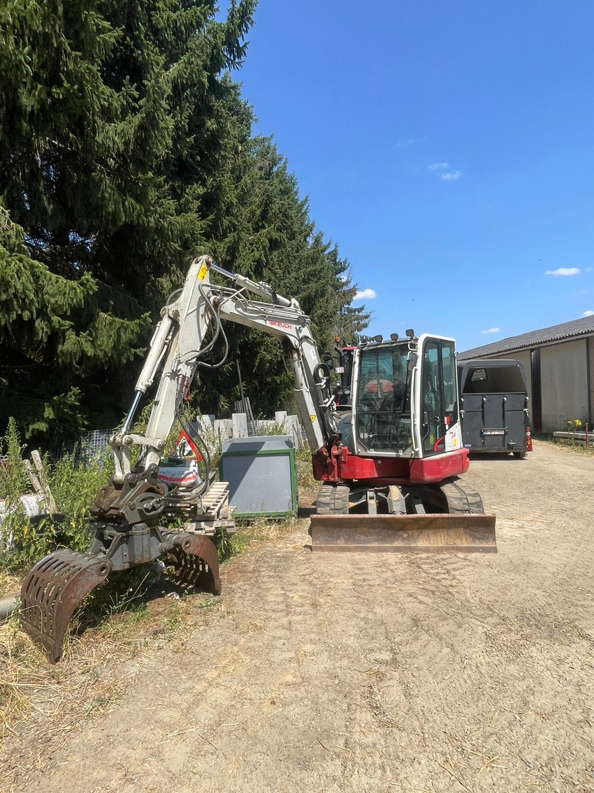 Takeuchi 257fr, Zakelijke goederen, Ophalen, Graafmachine