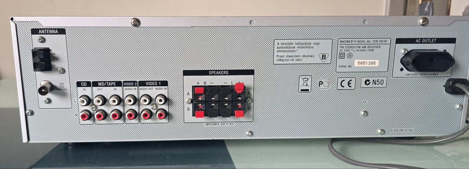 mooie receiver versterker sony, Ophalen, Sony