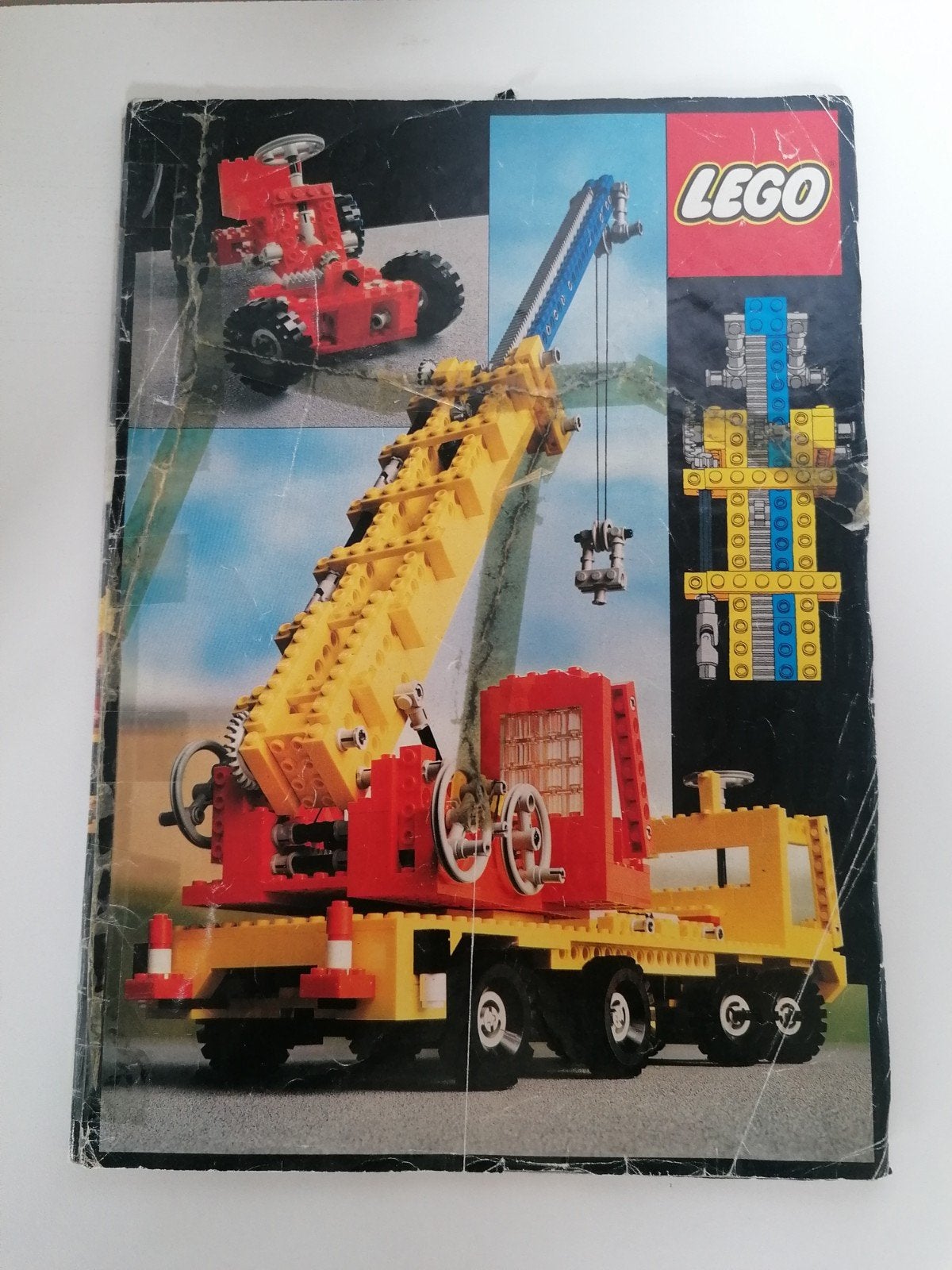 Livre d'idées / Notice Vintage LEGO Technic 855 / 8855, Enlèvement ou Envoi, Lego, Comme neuf, Technic