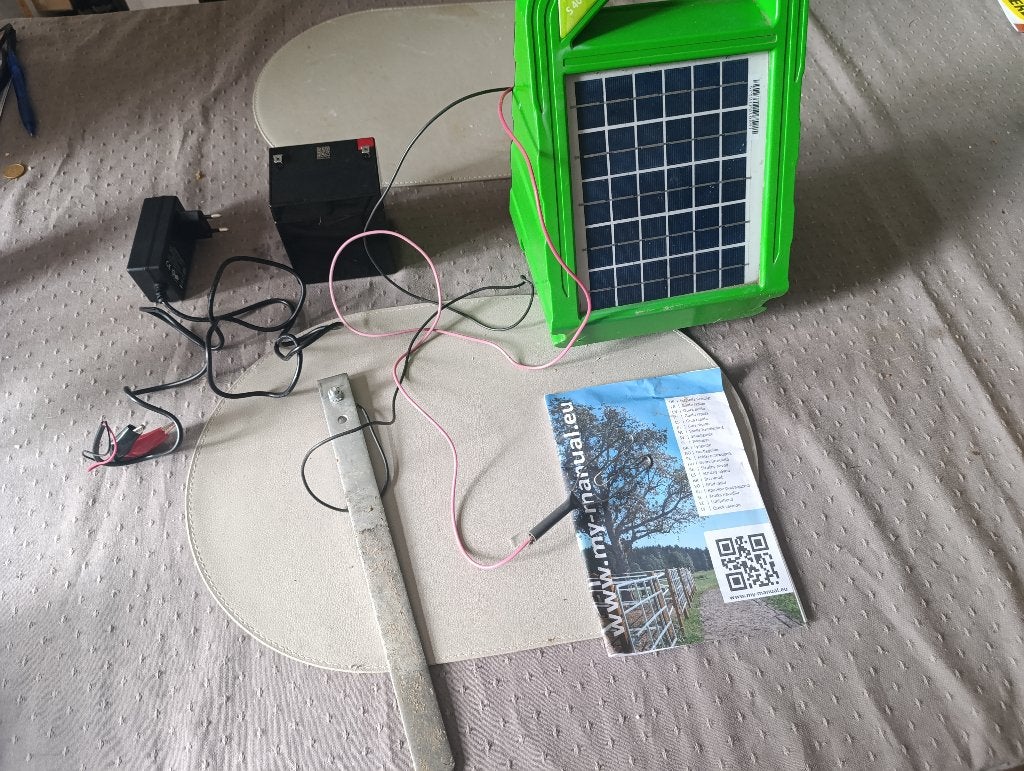 Elektriciteit kastje paardenwei, Weidegang