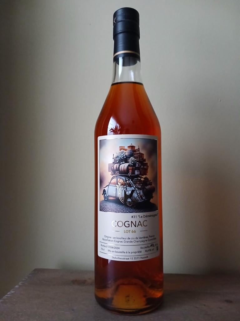 Cognac Malternative #31 Le déménageur lot.66, Verzamelen, Wijnen, Ophalen