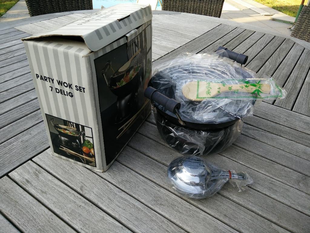 Wokset mini, Ophalen, Nieuw, 4 t/m 7 personen