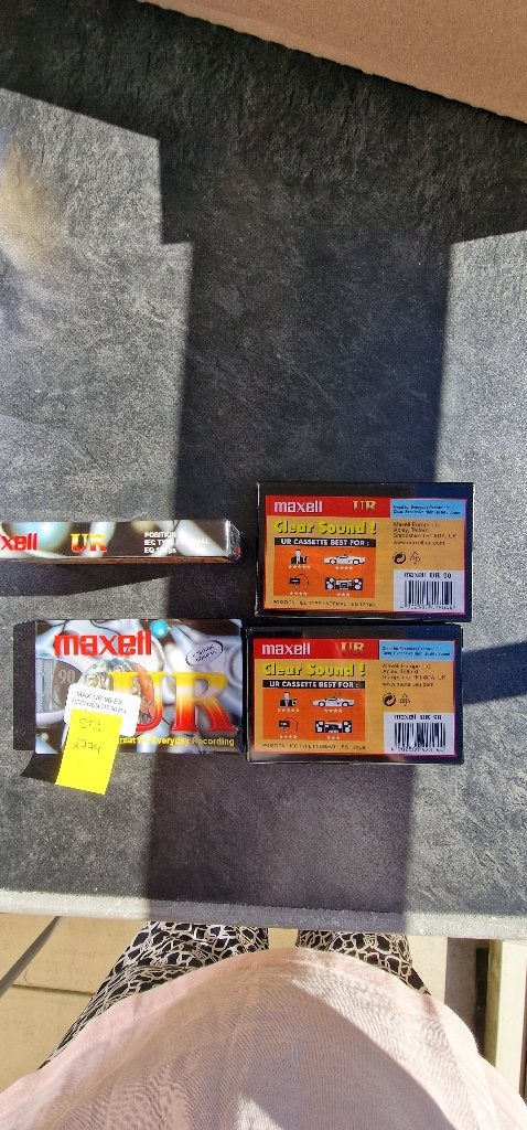 Maxell audiotape van 90 minuten, 2 t/m 25 bandjes, Overige genres, Ophalen of Verzenden, Nieuw in verpakking