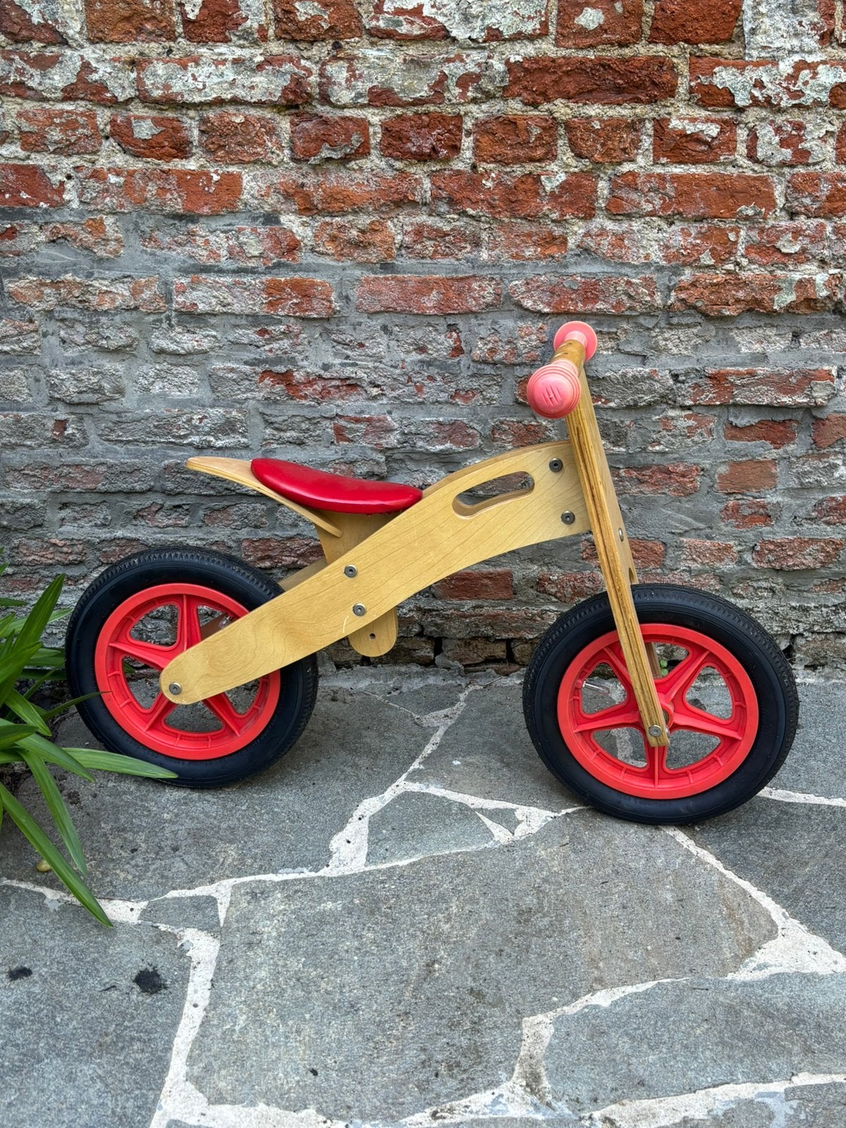 Houten loopfietsje (peuters 2-5j), Ophalen, Gebruikt, Loopfiets