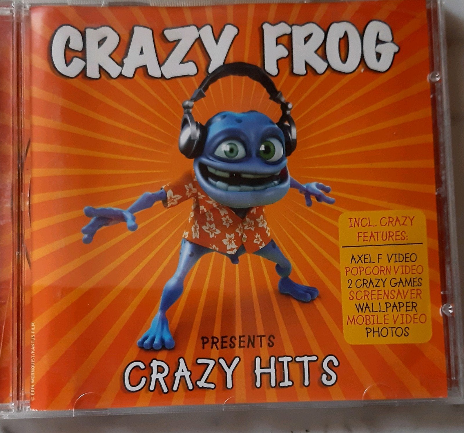 Le CD Crazy Frog présente crazy hits, Enlèvement ou Envoi, Utilisé