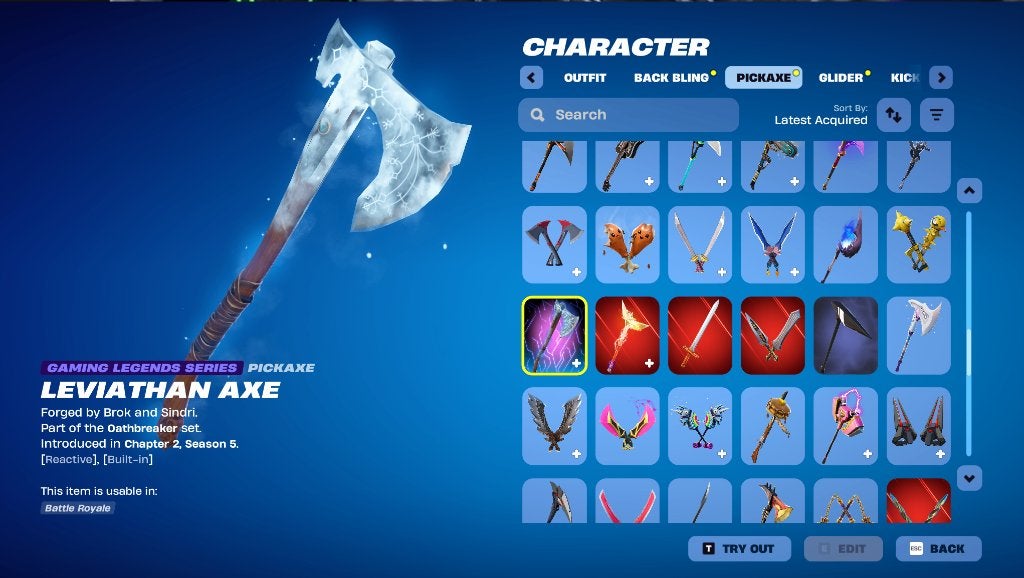 fortnite levaithan set take the l en meer, Consoles de jeu & Jeux vidéo, Jeux | Autre, Enlèvement, Neuf