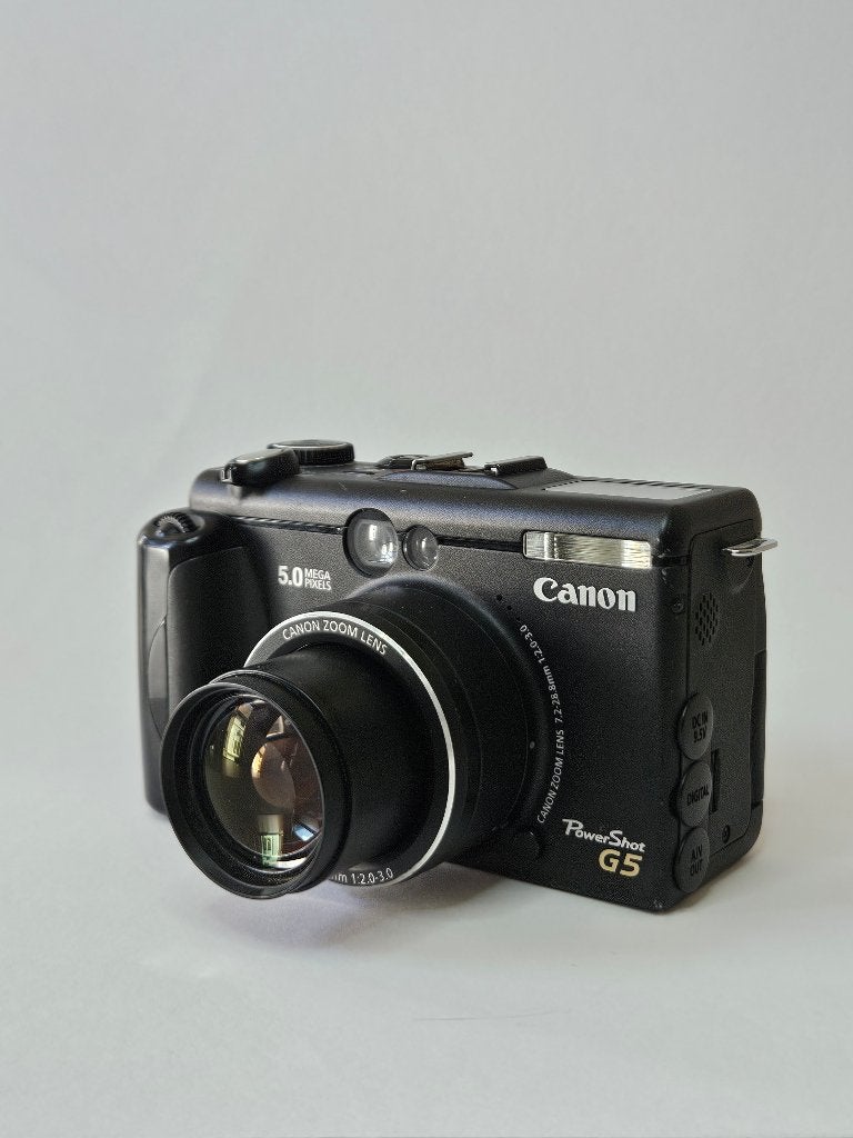 Canon PowerShot G5, Flash intégré, Enlèvement ou Envoi, Canon, 4 à 7 fois