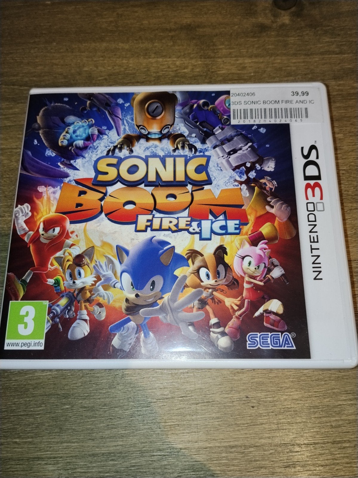 Sonic Boom : le Feu et la Glace, Enlèvement ou Envoi, Aventure et Action, À partir de 3 ans