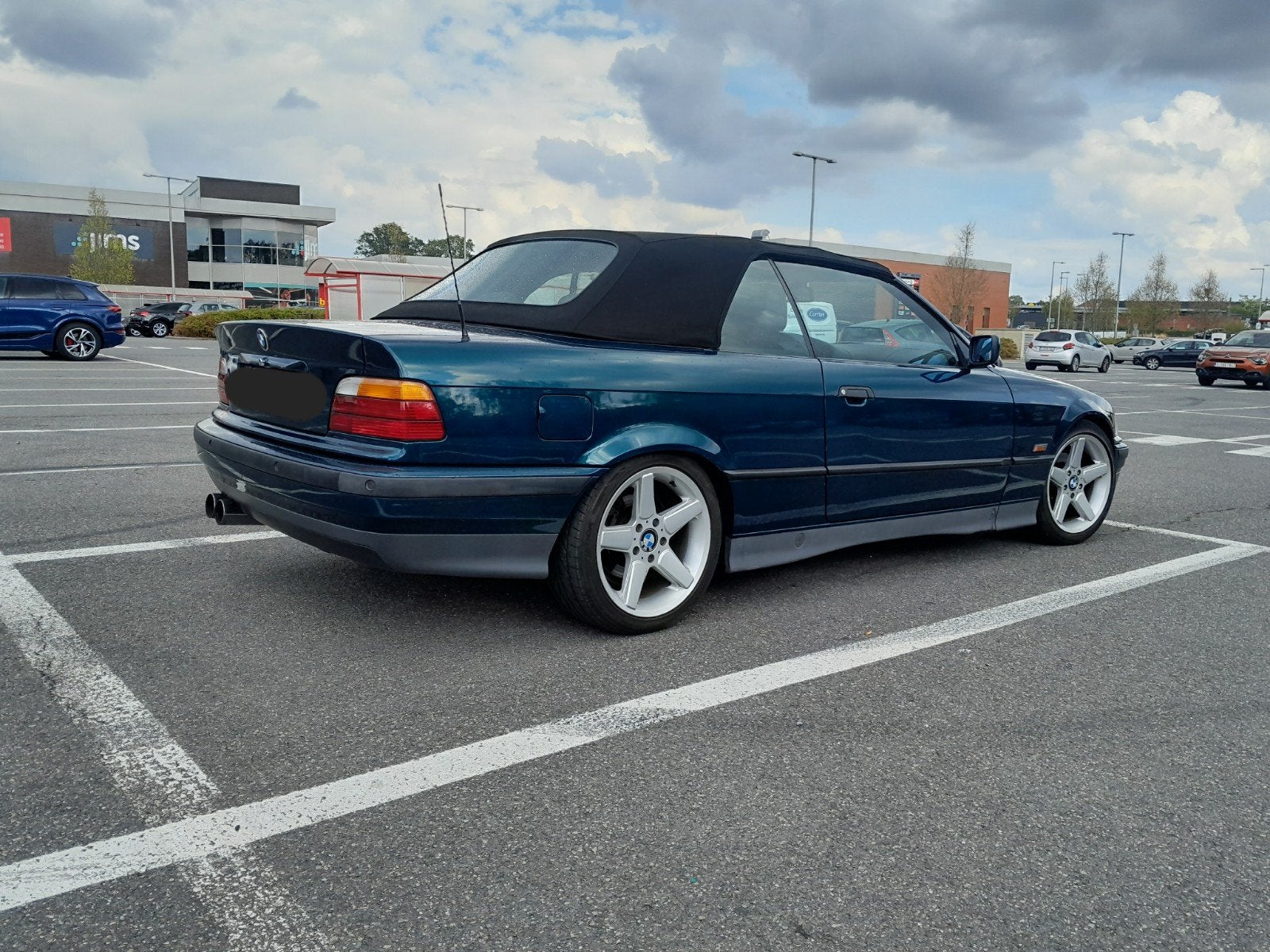 BMW 318i cabriolet oldtimer f.rose carpass, foto 2