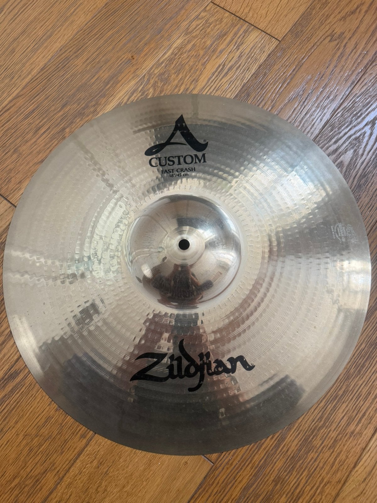 Zildjian Avedis custom 18’, Musique & Instruments, Instruments | Accessoires, Enlèvement ou Envoi, Utilisé