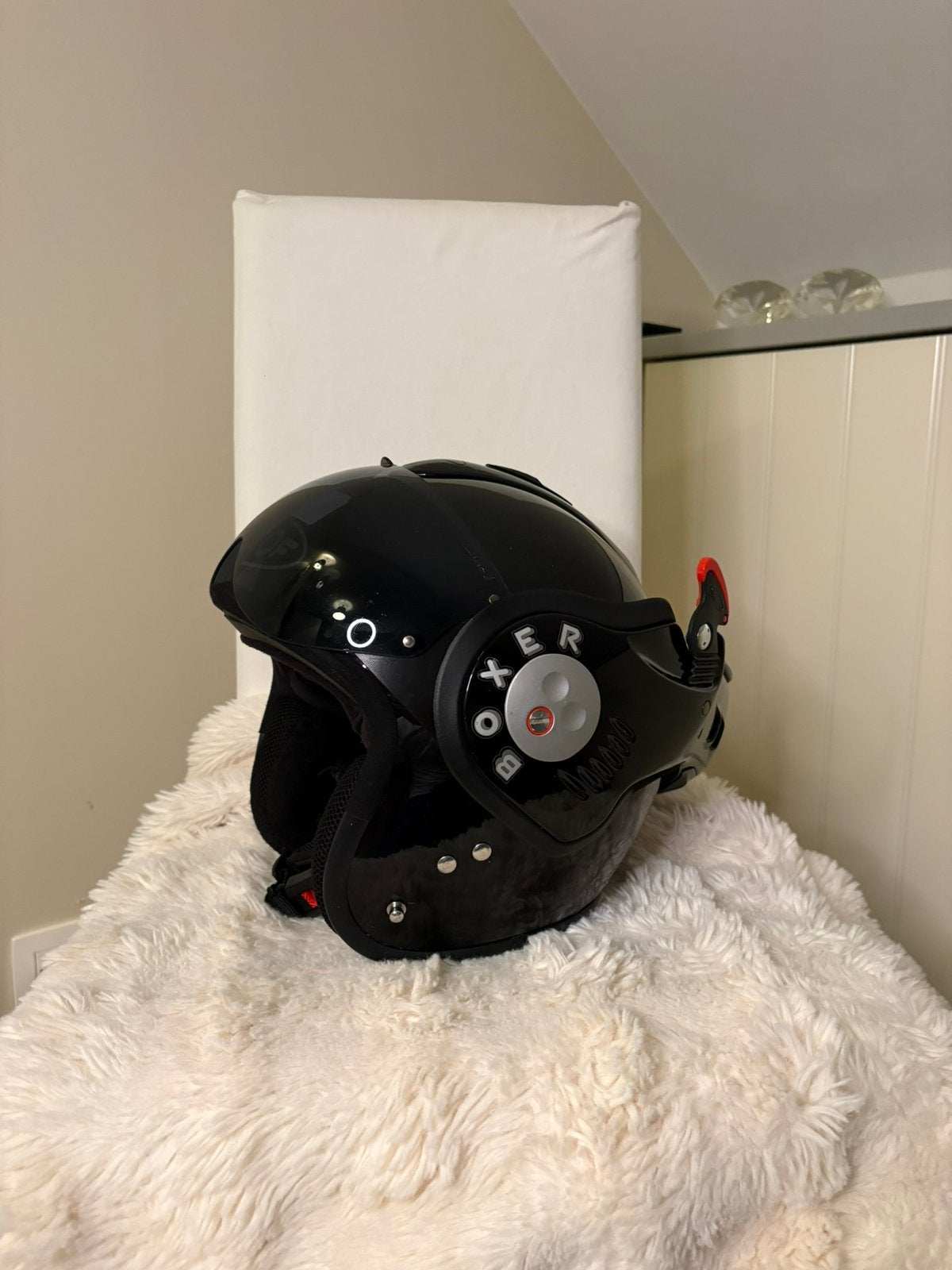 Roof Boxer V8 Taille S, Motos, Autres marques, Femmes, Casque jet, Enlèvement