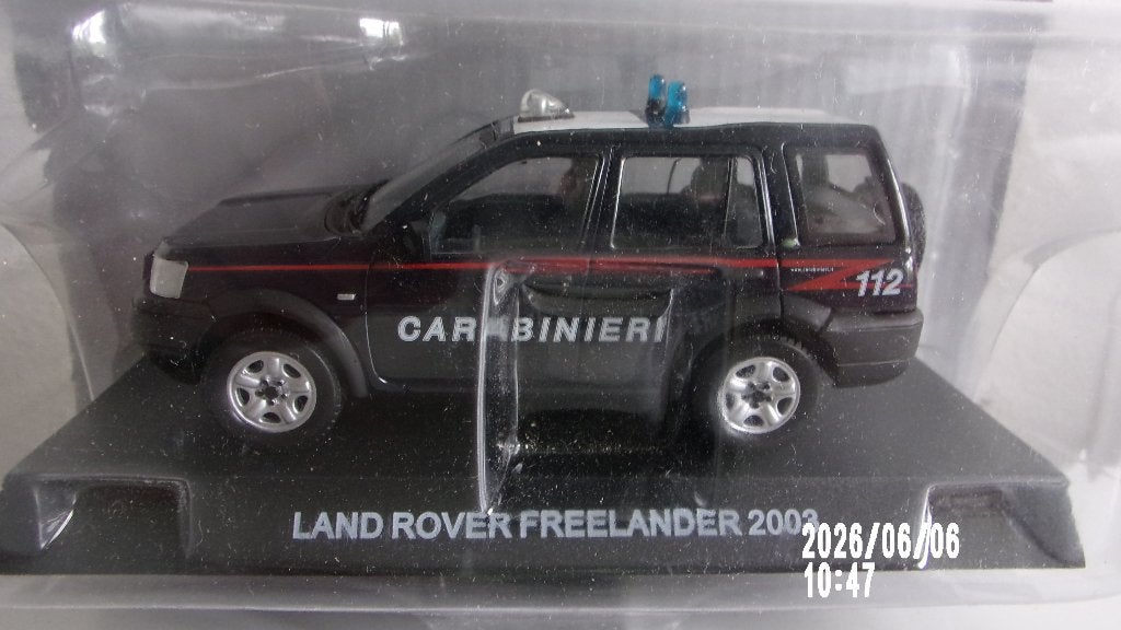 LAND ROVER FREELANDER O3.CARABINIERI 1/43 NEW SCELLE, Ophalen of Verzenden, Nieuw, Auto, Overige merken