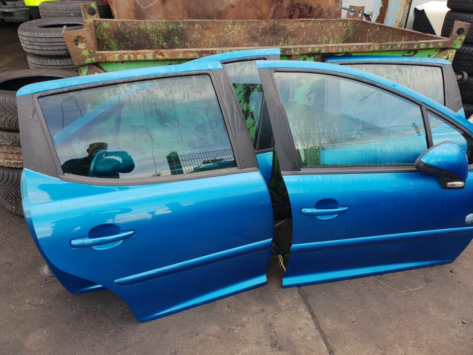 PEUGEOT 207 WAGON PORTIEREN RV+RA  BJ 2005 TOT 2010, -, Utilisé, Porte, -
