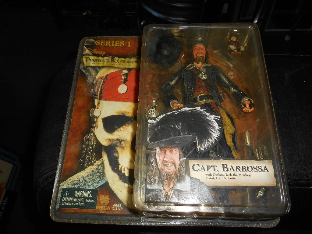 Capitaine Barbosa série 1 NECA pirates des Caraïbes, Collections, Enlèvement ou Envoi