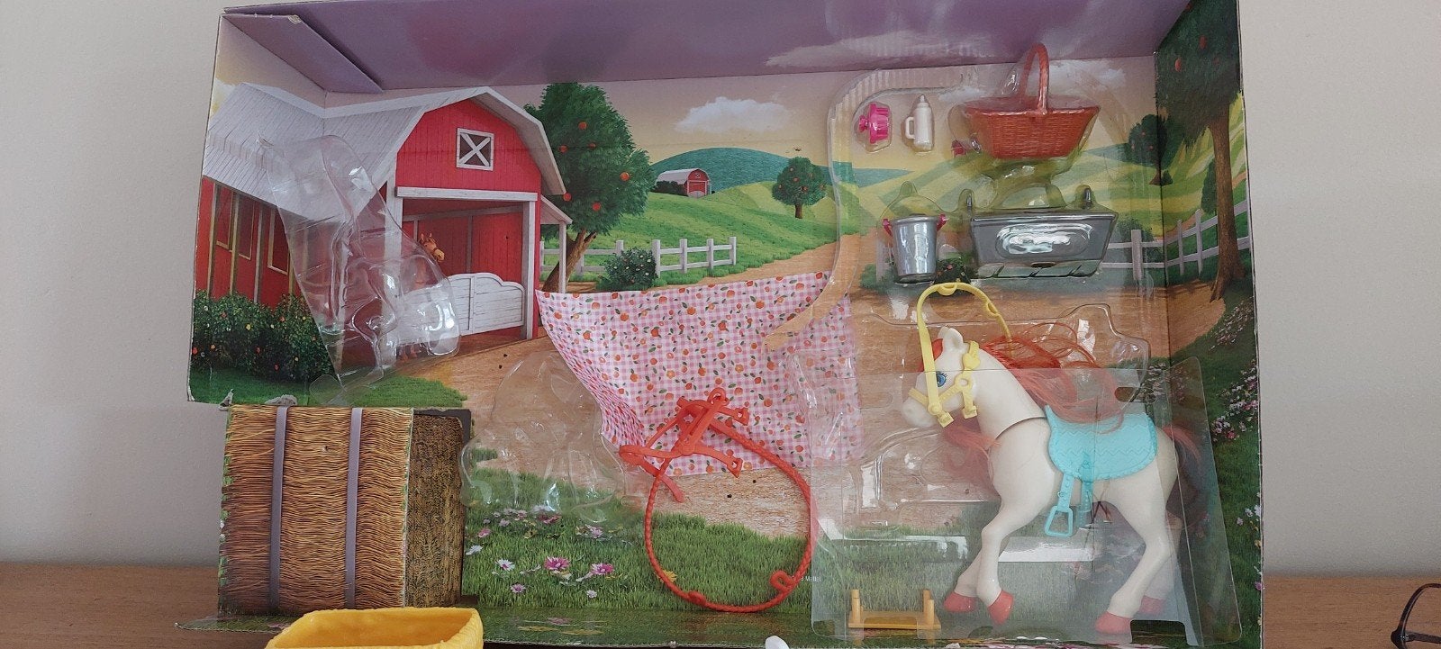 Barbie en Chelsea met paard, Kinderen en Baby's, Ophalen, Zo goed als nieuw, Barbie