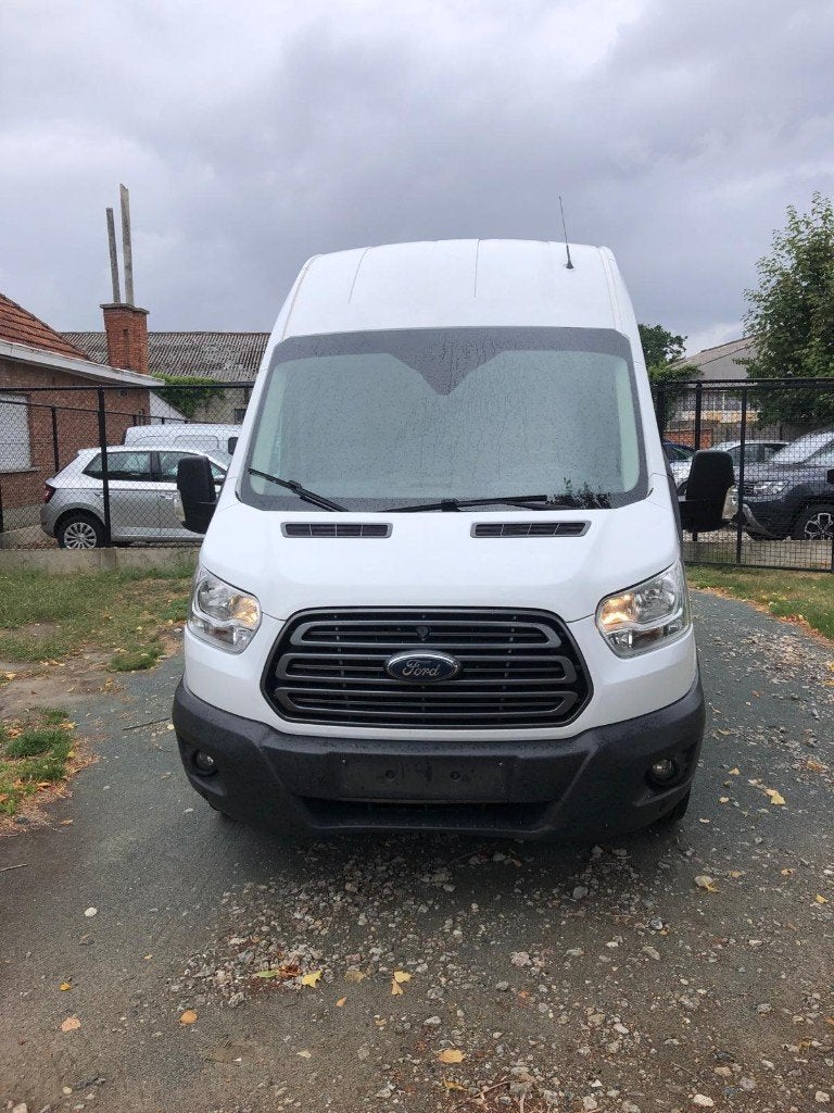 Ford Transit L3 H3 van 2018 met 235000km, Autos, Ford, 6 portes, Euro 6, Entreprise, 3 places
