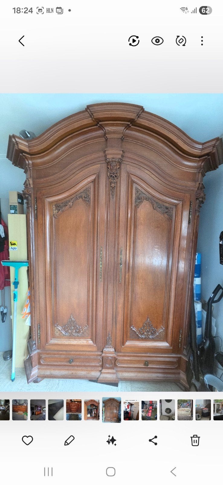 Antieke kast, Antiek en Kunst, Ophalen
