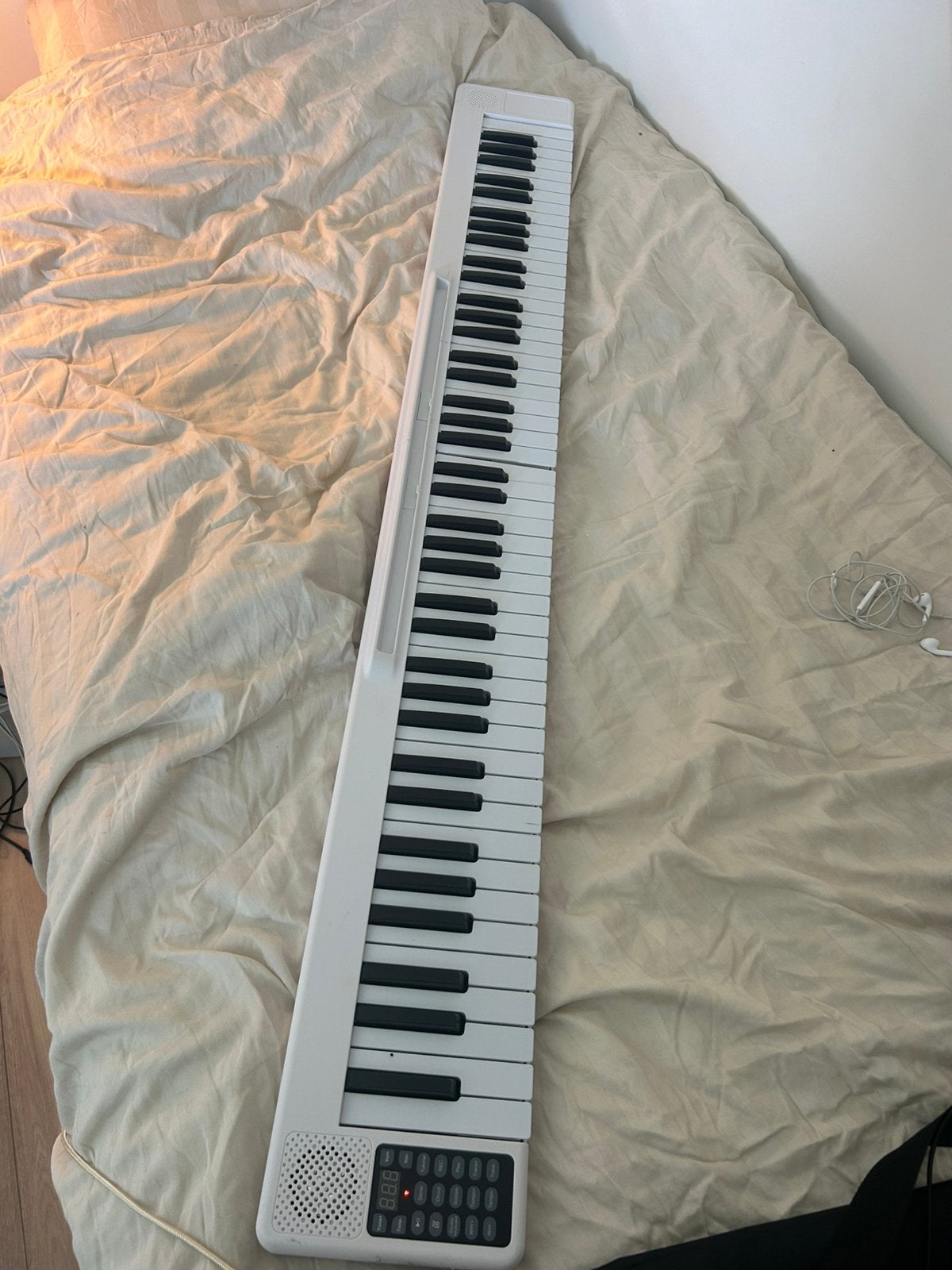 Opvouwbaar draagbaar keyboard met 88 toetsen, Muziek en Instrumenten, Keyboards, Ophalen of Verzenden, Zo goed als nieuw, 88 toetsen