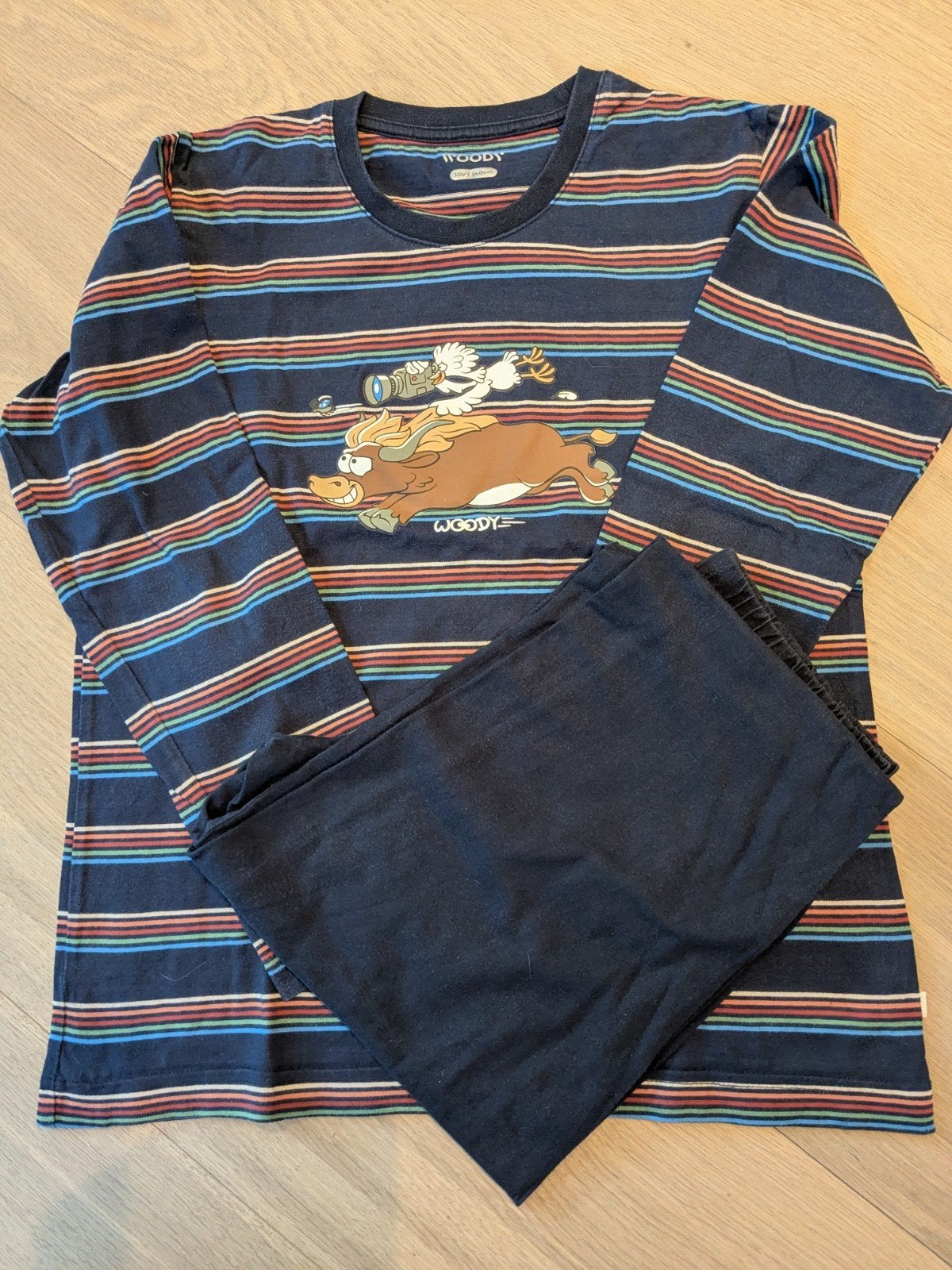 Woody pyjama 10 jaar maat 140, Kinderen en Baby's, Ophalen, Nacht- of Onderkleding, Gebruikt, Jongen