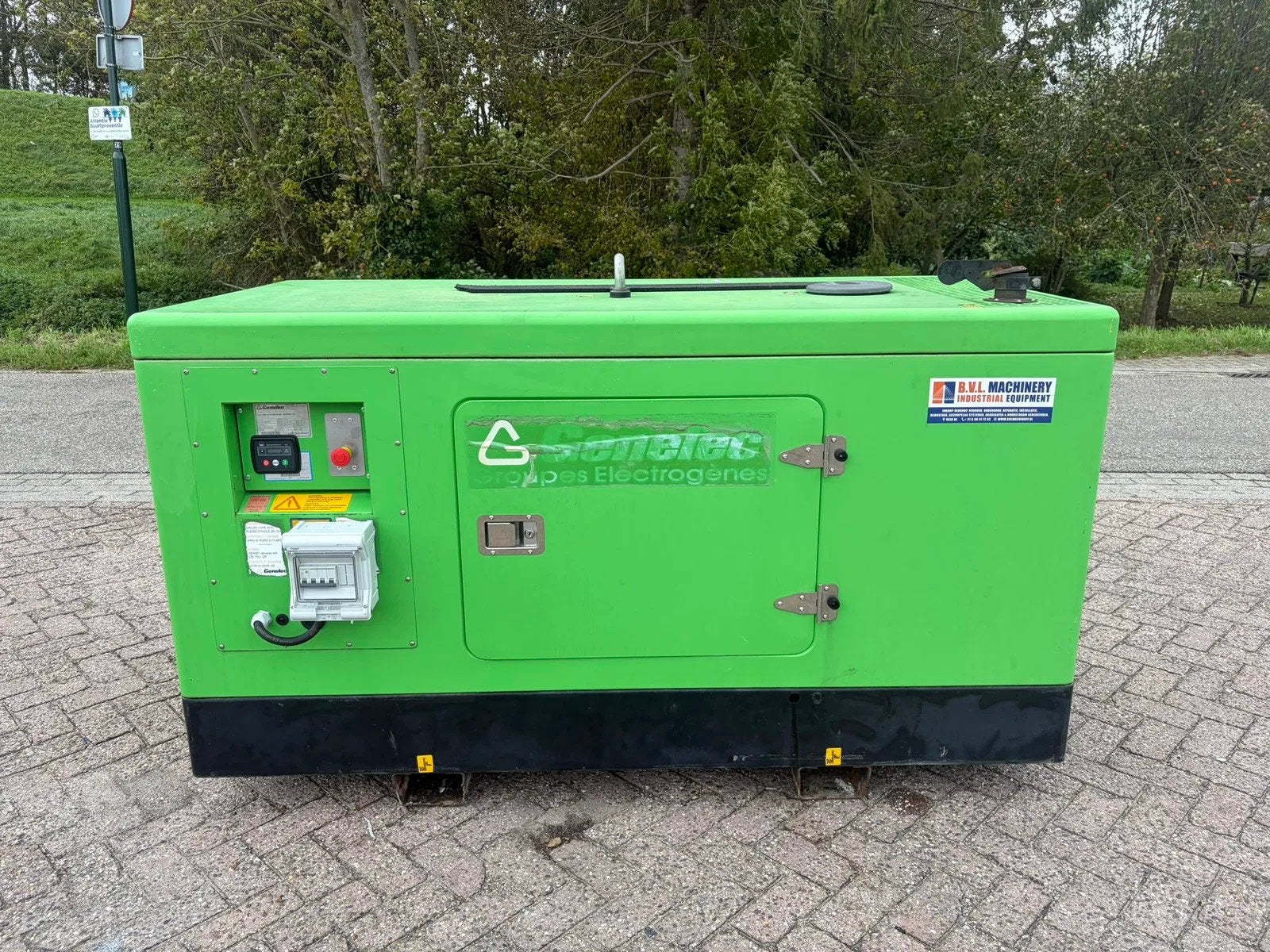 Himoinsa HFW 35 kVA FPT Iveco Stamford aggregaat generatorse