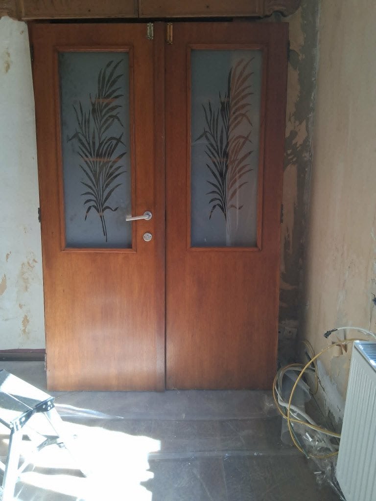 porte intérieur, Bricolage & Construction, Châssis & Portes coulissantes, 75 à 150 cm, Enlèvement, Utilisé, Vitre comprise