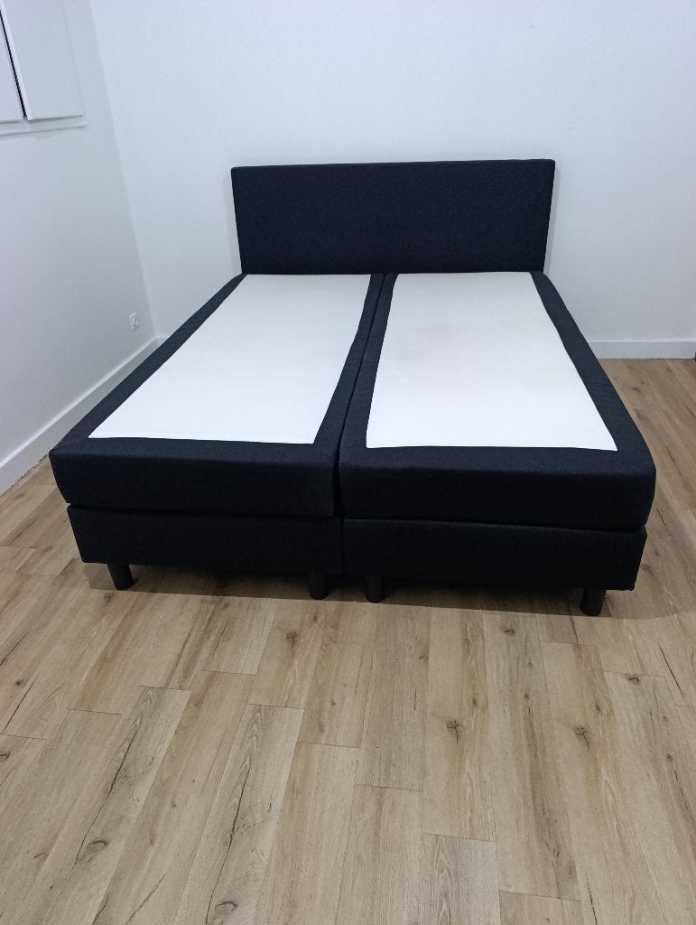 Boxspring 160 x 200 €185 Levering Gratis 0488790706, Ophalen, Gebruikt, Tweepersoons, 200 cm