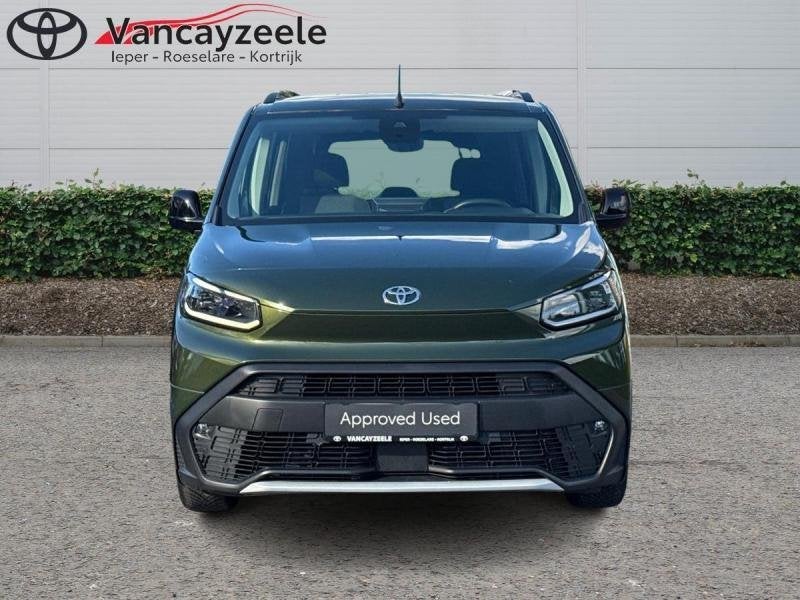 Toyota ProAce Verso LWB Family 7pl+camera+gps+sens V+A, Auto's, Monovolume, Handgeschakeld, 1200 cc, Groen