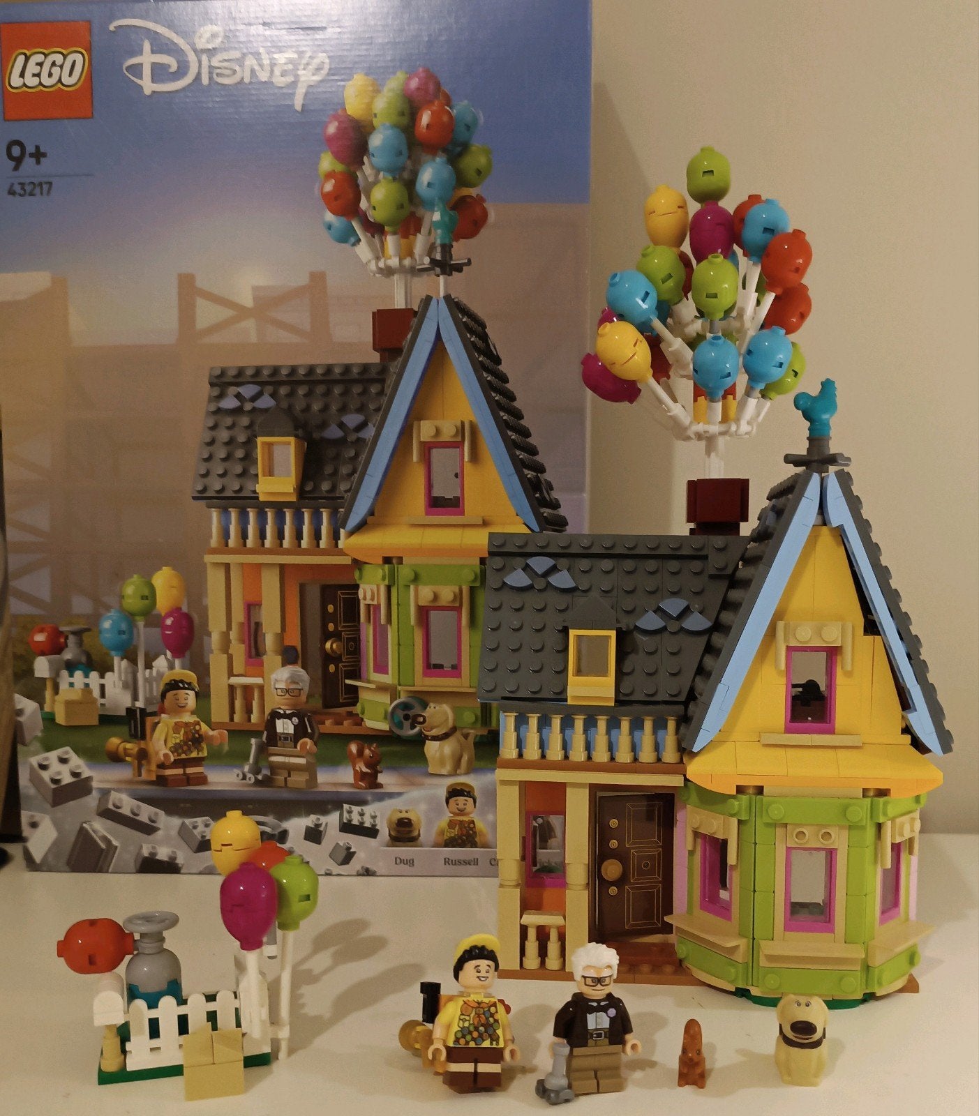 LEGO huis Disney 'Up' met minifiguren, Ophalen, Inclusief instructies, Lego, Zo goed als nieuw