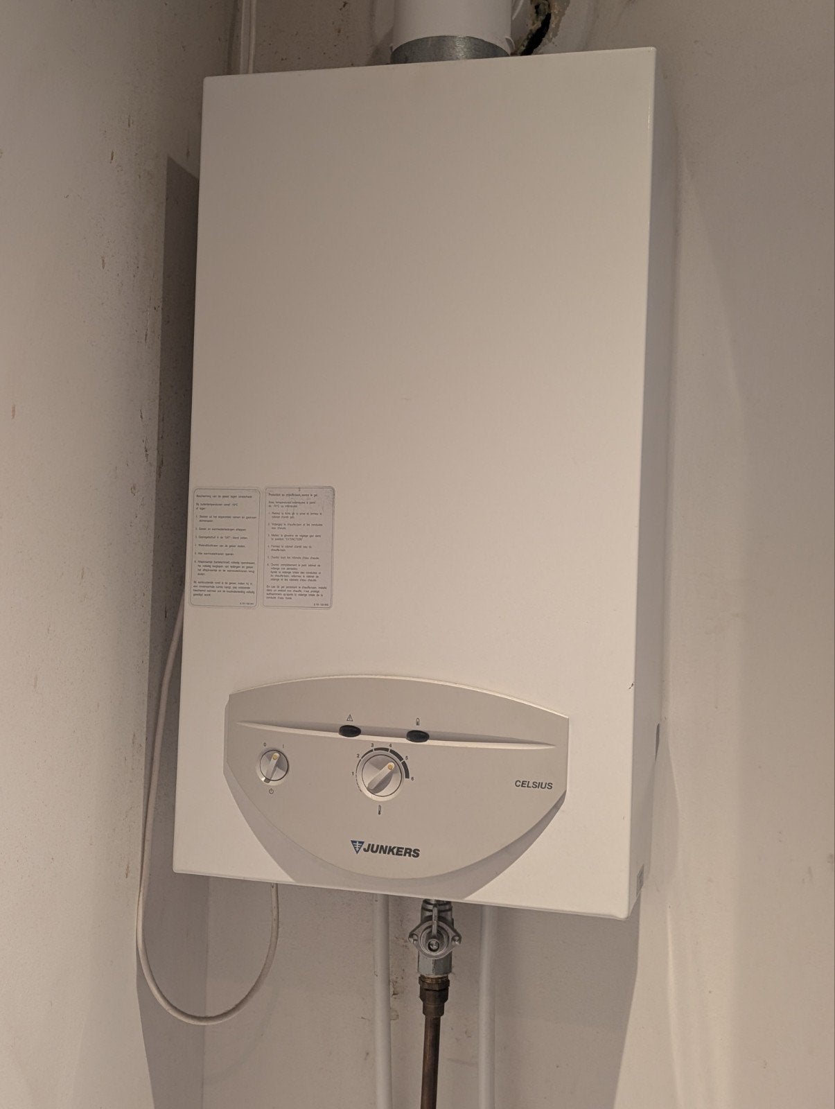 boiler junkers, Ophalen, Gebruikt, Aardgas, Boiler