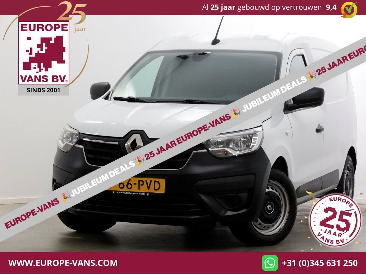 Renault Express 1.3 TCe 100pk Benzine Comfort Airco/Navi/Cru, Auto's, Bestelwagens en Lichte vracht, Renault, Bedrijf, 145 g/km
