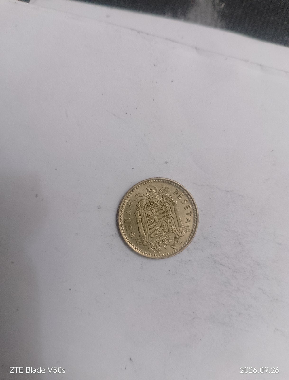pièce de monnaie espagnole, Timbres & Monnaies, Enlèvement ou Envoi