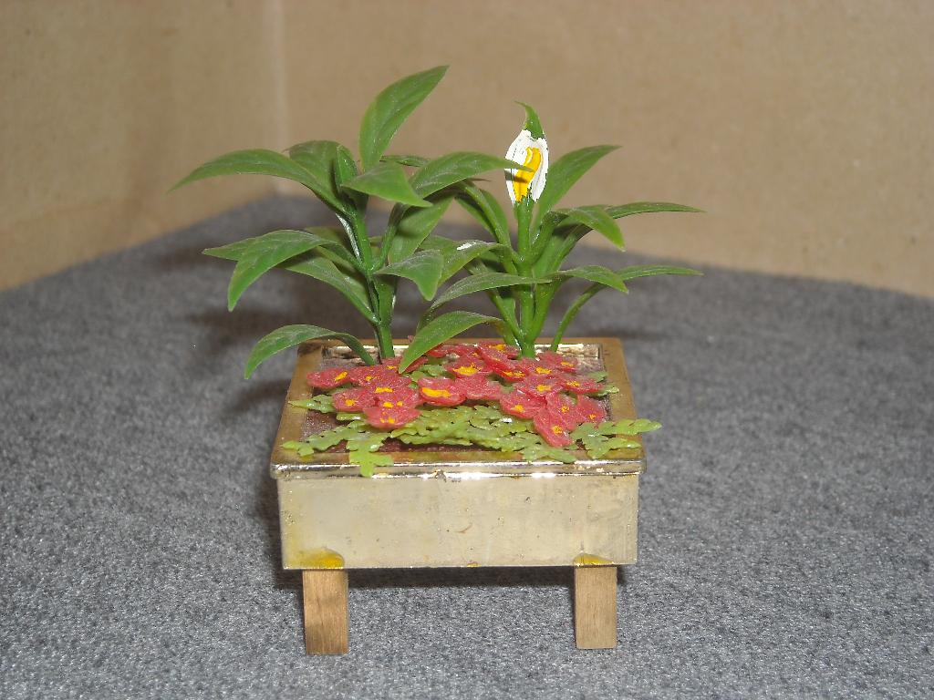 Lundby plantenbak, Verzamelen, Poppenhuizen en Toebehoren, Ophalen of Verzenden, Gebruikt