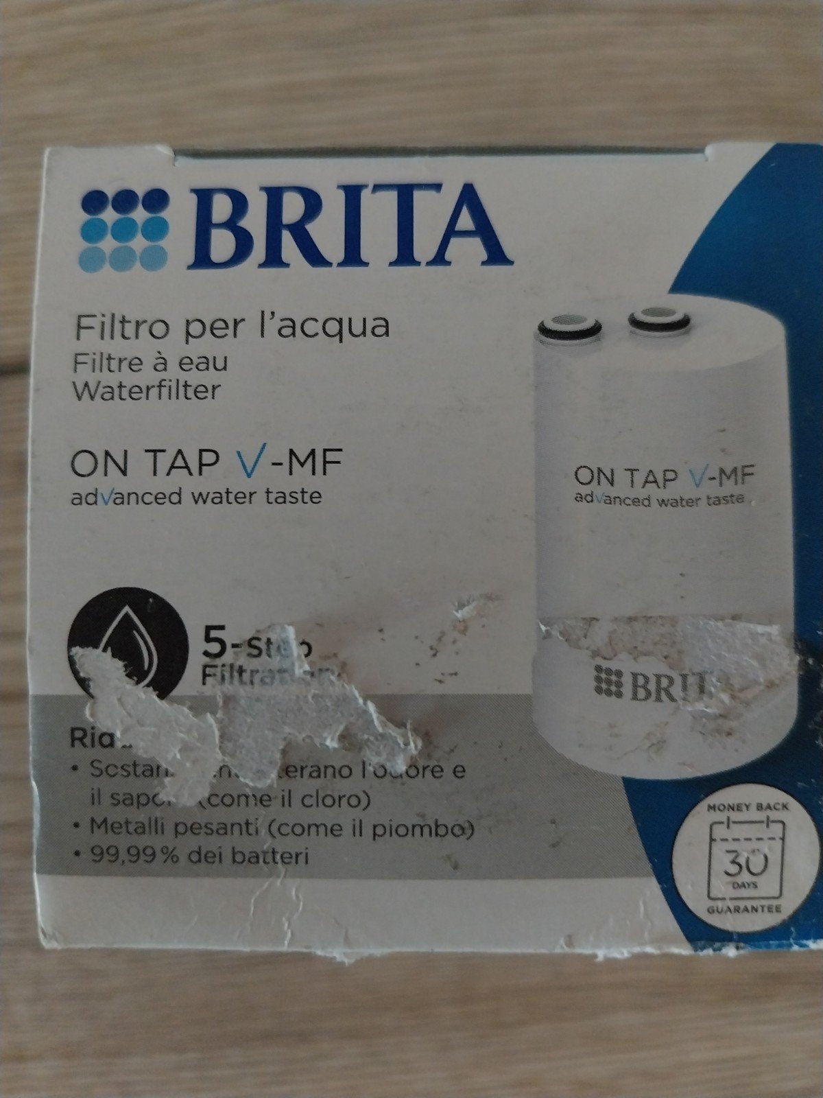 brita kraanfilter, Diversen, Ophalen