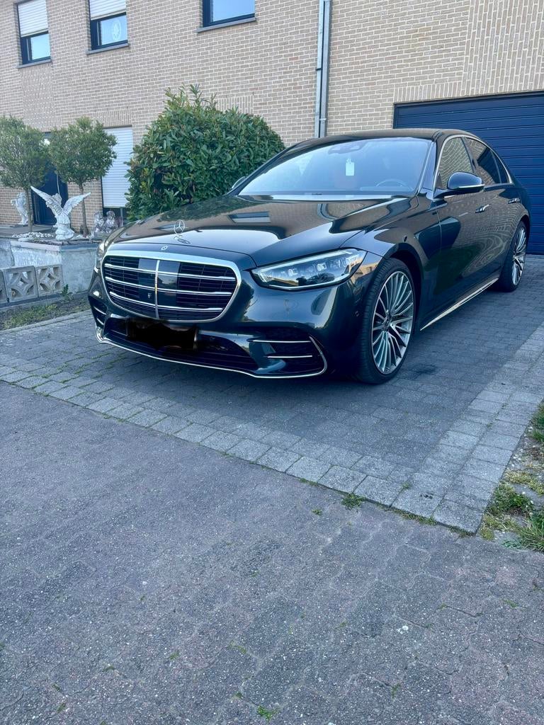 Mercedes S350, Auto's, Mercedes-Benz, Automaat, Euro 6, Zwart, Leder