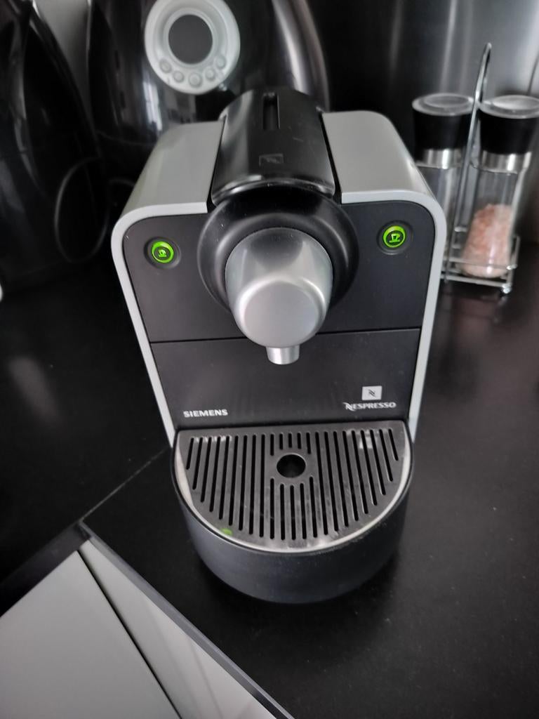 Nespresso apparaat Siemens, Ophalen