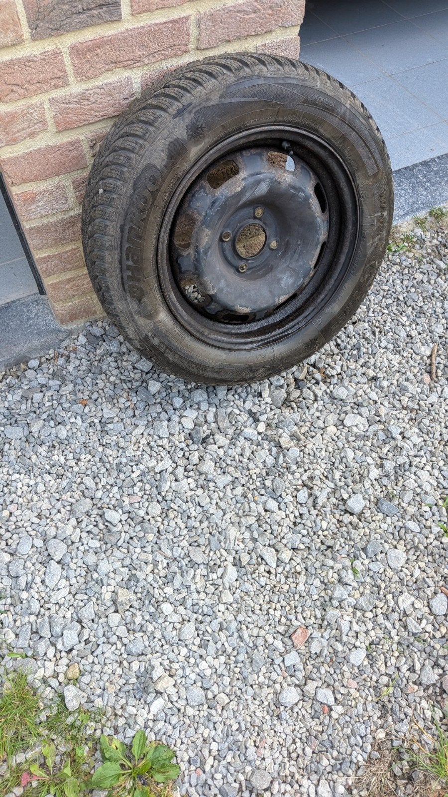 4 roues hiver Hankook 185/65R15 88H sur jantes 4x108, 15 pouces, Pneus et Jantes, Pneus hiver, Véhicule de tourisme